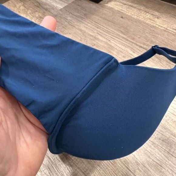 Soma Memorable Full Coverage T-Shirt Bra Dark Teal Blue Bra Size 38B - Picture 4 of 9